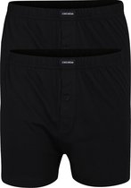 CECEBA Daytona 2-pack heren boxershorts wijd - zwart - Maat 5XL