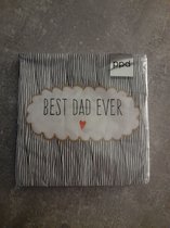 PPD servetten Best Dad Ever