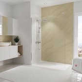 douche achterwand -Schulte Deco Design Decor - zandsteen - 150x255cm - wanddecoratie - muurdecoratie - badkamer wandpaneel - wandbekleding