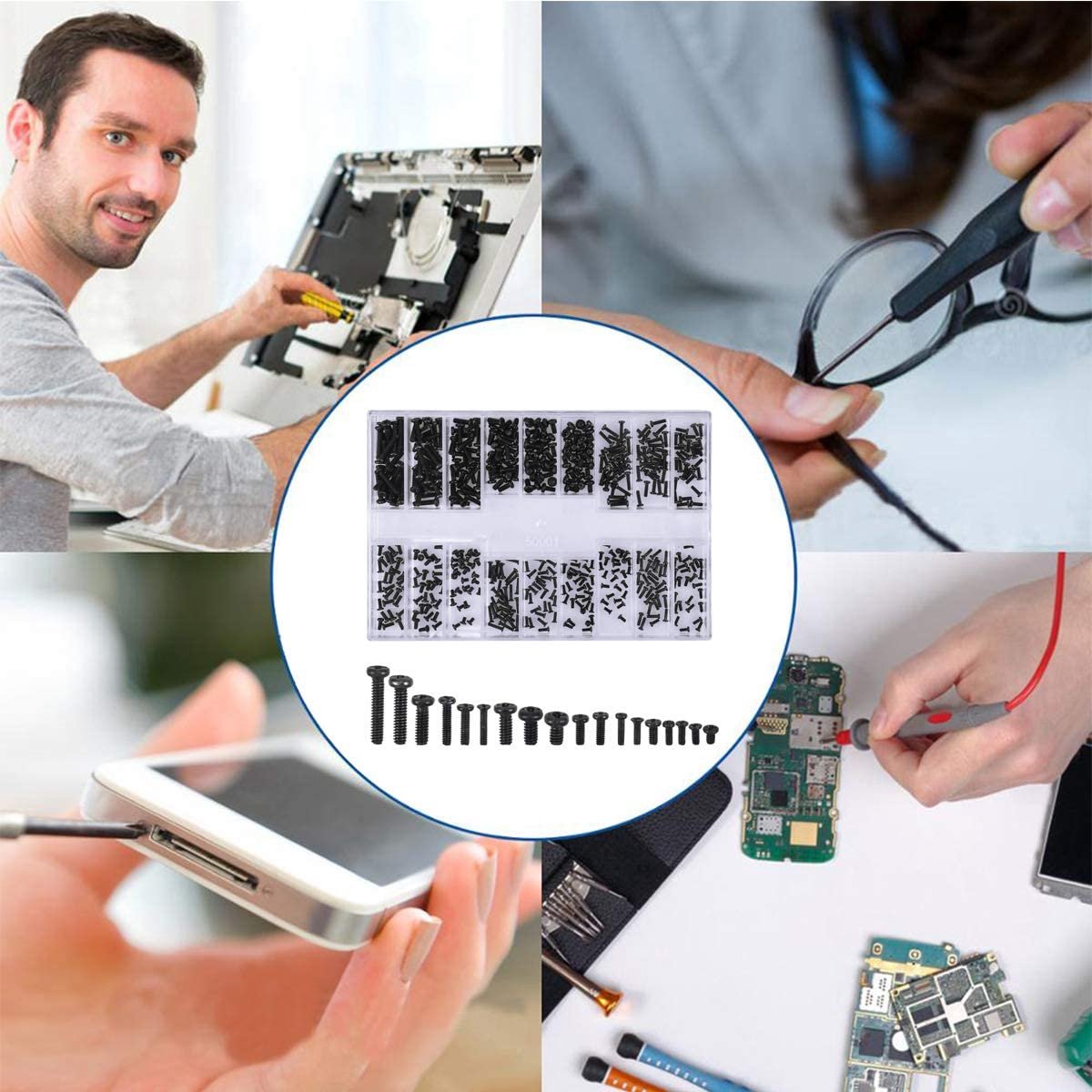 355pcs PC-Schroevenreeks M2 M2.5 Computerschroeven Hdd M.2 Ssd