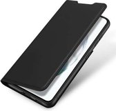 Dux Ducis - Samsung Galaxy S21 FE - Wallet Case Slimline Hoesje - Zwart