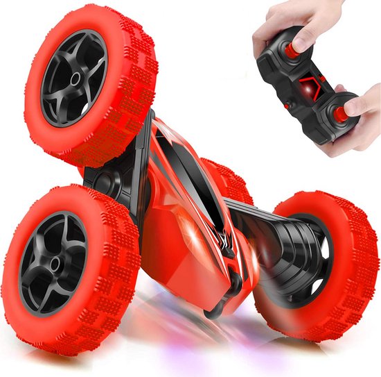 is meer dan Ophef Conclusie RC stunt auto op afstandsbediening - Voor kinderen en volwassenen - Rood |  bol.com