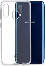 Samsung Galaxy A20e Hoesje - Mobilize - Gelly Serie - TPU Backcover - Transparant - Hoesje Geschikt Voor Samsung Galaxy A20e