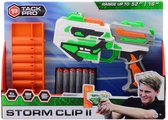 Tack Pro Storm Clip II met 6 Darts 31 cm