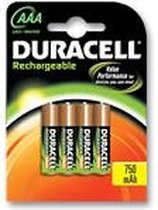 Duracell 5000394090231 Batterij Oplaadbaar Set Van 4xAAA