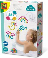 SES Creative Tiny Talents Zuignap Dot Art 48 Stuks