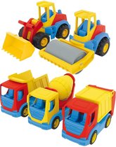 Wader Constructiewagens 24 cm Assorti
