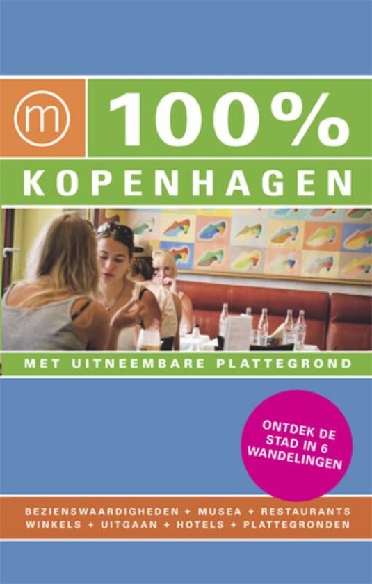 Cover van het boek '100% Kopenhagen' van C. Burger