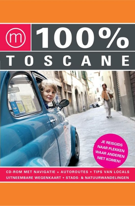 Cover van het boek '100% Toscane' van A. Hofstra en E. Leenaars
