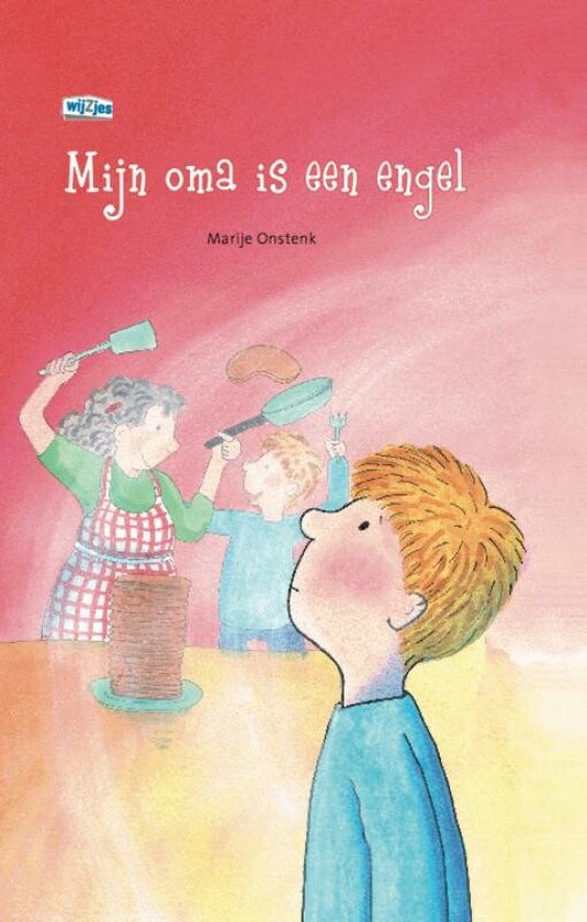 Cover van het boek 'Mijn oma is een engel'