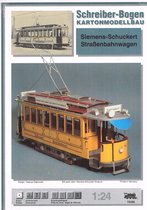 bouwplaat TRAM : Siemens Schuckert Tram, schaal 1:24
