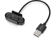 Câble de charge DrPhone - Chargeur USB - Convient pour Xiaomi Mi Band 4 / Band 4 - Câble de chargeur Dock - Avec clip de fixation - 0,20 m