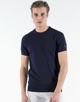 P&S Heren gebreid T-shirt-ROB-Navy-S