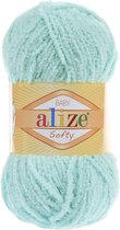 Alize Softy Light Turquoise 669 Pakket 5 Bollen 250 Gram