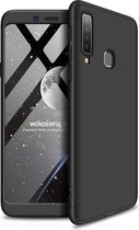 Samsung Galaxy A9 (2018) Hoesje - Mobigear - 360 Serie - Hard Kunststof Backcover - Zwart - Hoesje Geschikt Voor Samsung Galaxy A9 (2018)