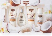Tulipan Negro Geschenkset  Vrouwen  'Coco Pure White'- Deodorant/ Eau de Toilette/ Body Lotion - Valentijnsgeschenk- 300ml