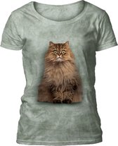 Ladies T-shirt Longhair Persian XL