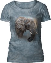 Ladies T-shirt Mighty Elephant L