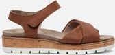 Feyn Sandalen cognac - Maat 39