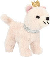 Topmodel Sleutelhanger Hond Junior 10 X 8 Cm Pluche Beige