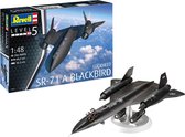 1:48 Revell 04967 Lockheed SR-71 A Blackbird Plane Plastic kit