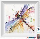 Artstudioclub® Diamond painting volwassenen volledige bedekking firefly 30x30cm