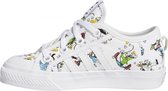 adidas Originals Nizza C X Disney Sport Goofy De sneakers van de manier Kinderen Witte 28