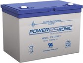 POWER SONIC 12V 78.6 Ah T6 PS-12750B- FR Batterie au plomb rechargeable ignifuge POWERSONIC