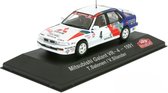 Edition Atlas - Mitsubishi Galant VR-4 - 1991 T. Salonen / V. Silander - Miniatuur rally auto 1:43