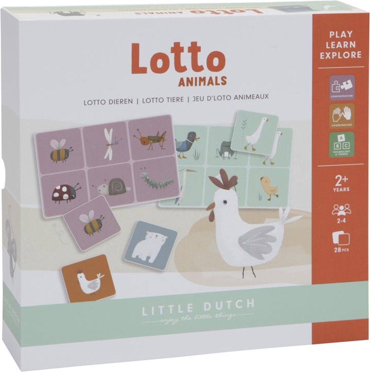 Little Dutch Lotto Dieren - Little Dutch