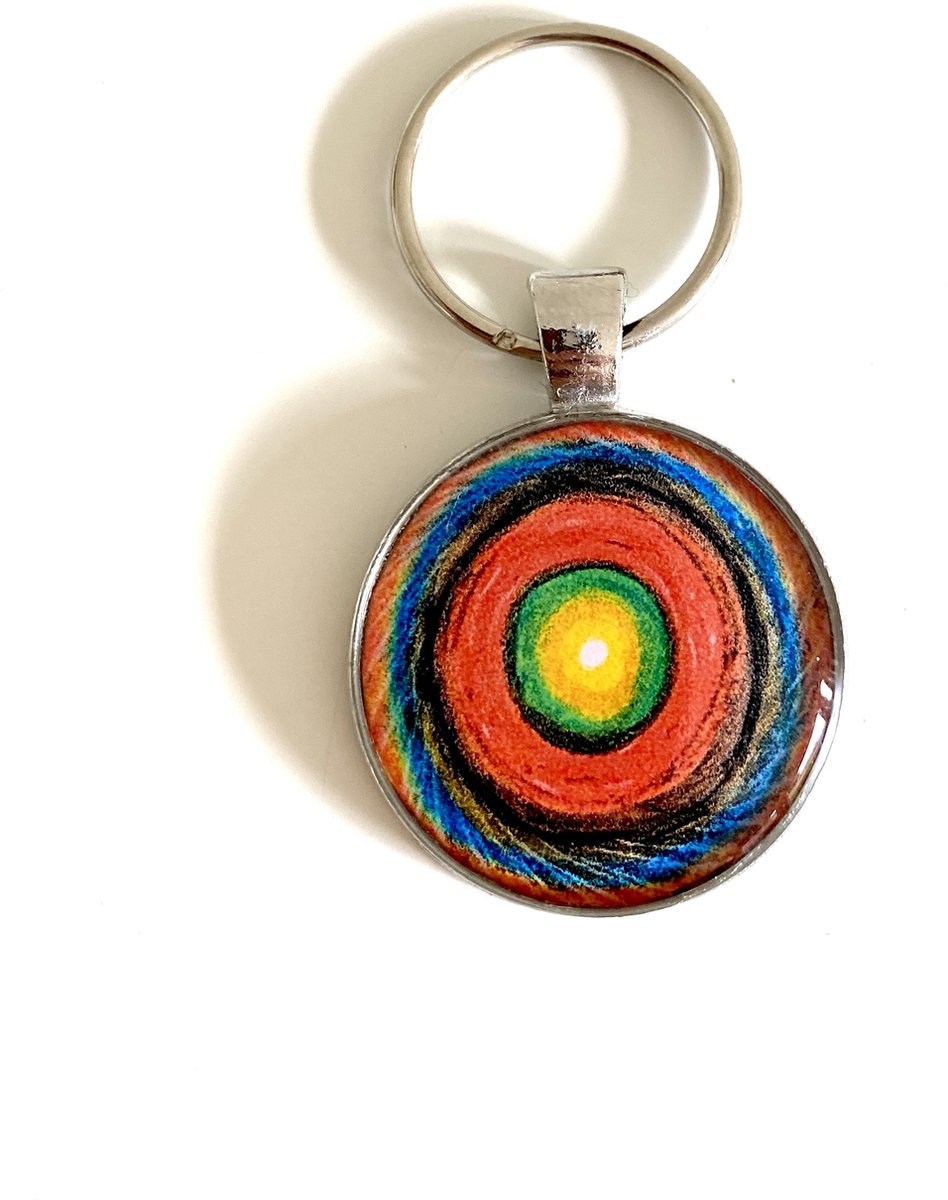Lysel Handmade Sleutelhanger Art 'Rechtgedraaid'