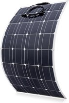100W - zonnepaneel - Mono Flexibel Zonnepaneel - 20A/10A - Solar Controller Module - voor Auto RV Boot - 12V 24V - Solar Batterij