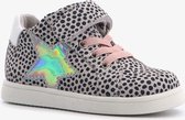 TwoDay leren meisjes sneakers - Roze - Maat 25 - Uitneembare zool