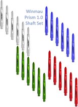 Winmau Dartshaft Set Prism 1.0 - 24 stuks