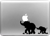 Mobigear Design Sticker Geschikt voor Apple MacBook Air 11 (2010-2016) - Olifant