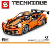 SY 8601 - Porsche GT3 - 1221 onderdelen - Technic Compatibel - Bouwdoos