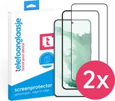 DuoPack: Samsung Galaxy S22 screenprotector gehard glas Case Friendly