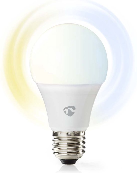Nedis WIFILW13WTE27 Wi-fi Smart Led-lamp Warm- Tot Koud-wit E27