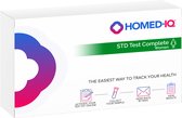 Homed-IQ - SOA Test voor vrouwen - Test op: HIV, Chlamydia, Gonorroe, Trichomonas en Syfilis - Laboratorium Test