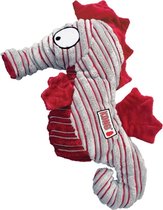 Kong Cuteseas Zeepaard Hondenspeelgoed - Rood - XL