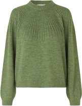 Groen gebreide trui Truce - Modstrom - Maat XS