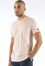 P&S Heren T-shirt-FRANK-Sepia Rose-S
