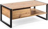 Haluta Melamine Salontafel - 100 x 55 x 40 cm - Naturel - 2022