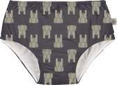 Lässig - Couche de natation pour bébés - Éléphant - Gris foncé - taille 86cm