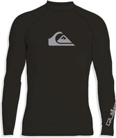 Quiksilver - UV-Zwemshirt met lange mouwen voor jongens - All time - Zwart - maat 140-146cm