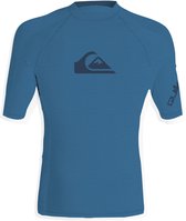 Quiksilver - UV-Zwemshirt met korte mouwen voor mannen - All time - Blauw - maat S