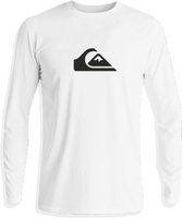 Quiksilver - UV-Zwemshirt met lange mouwen voor mannen - Solid - Wit - maat XS