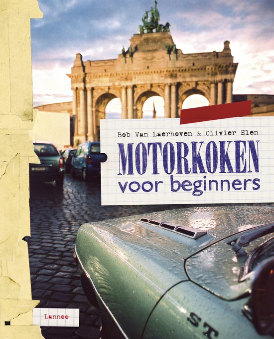 Cover van het boek 'Motorkoken voor beginners' van O. Elen en Baptista van Laerhoven