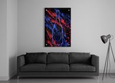 ✅Uniek Dom P x Kek Kunstwerk Acrylic 50x75 cm  - groot - Print op Acrylic schilderij - CUSTOM WALL ART - DOM P - Dom Perignon - (Wanddecoratie woonkamer / slaapkamer / keuken / living room) -