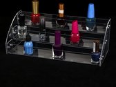 Nagellak display - Multifunctionele organizer  - 3 lagen standaard - Nagellak rek - Make-up en nagellak standaard
